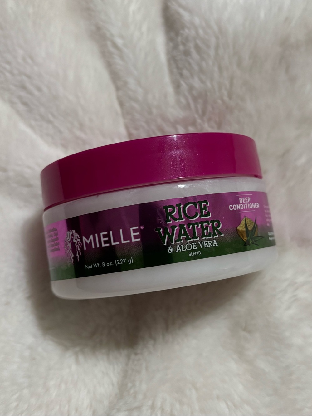 Mielle Rice Water & Aloe Vera Deep Conditioner - Pink